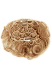 Blonde curly Addition hairpiece from Fascinations 