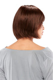 Female with hair fall showing the back of the Blair wig from Fascinations 