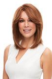 Woman with hair loss wearing a Cara wig by Jon Renau 