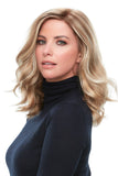 woman waring a Clair wig by Jon Renau in the shade 12FS8