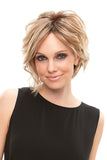 Stylish woman with Alopecia wearing the Eve Heat Defiant Wig 