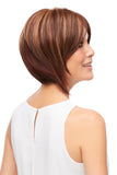 Happy woman with hair loss wearing her Eve wig by Jon Renau 