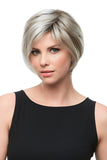 Young woman with hair loss wearing the Gabrielle Petite Bob Wig by Jon Renau 
