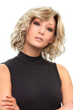 Female with advanced hair loss showing the January Hand Tied Wig by Jon Renau 
