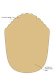 Infographic of the Noah Bondable Hair Topper Cap Design for Men