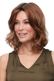 Woman with hair fall showing her Kendall wig with Smartlace by Jon Renau 