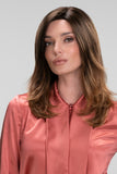 Women with alopecia wearing the new Miranda Cascading Wig Colour by jon Renau