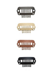 Small Snap Lock Clips in Black , Blonde and Brown by Jon Renau 