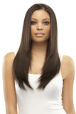 Lady with fine hair showing the Easixtend Elite Clip in Extensions in 16 Inches by Jon Renau 